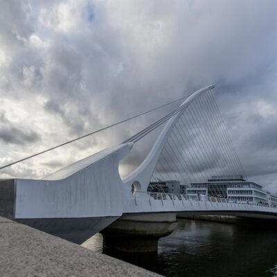 Samuel Beckett Bridge. Dublin, Ireland